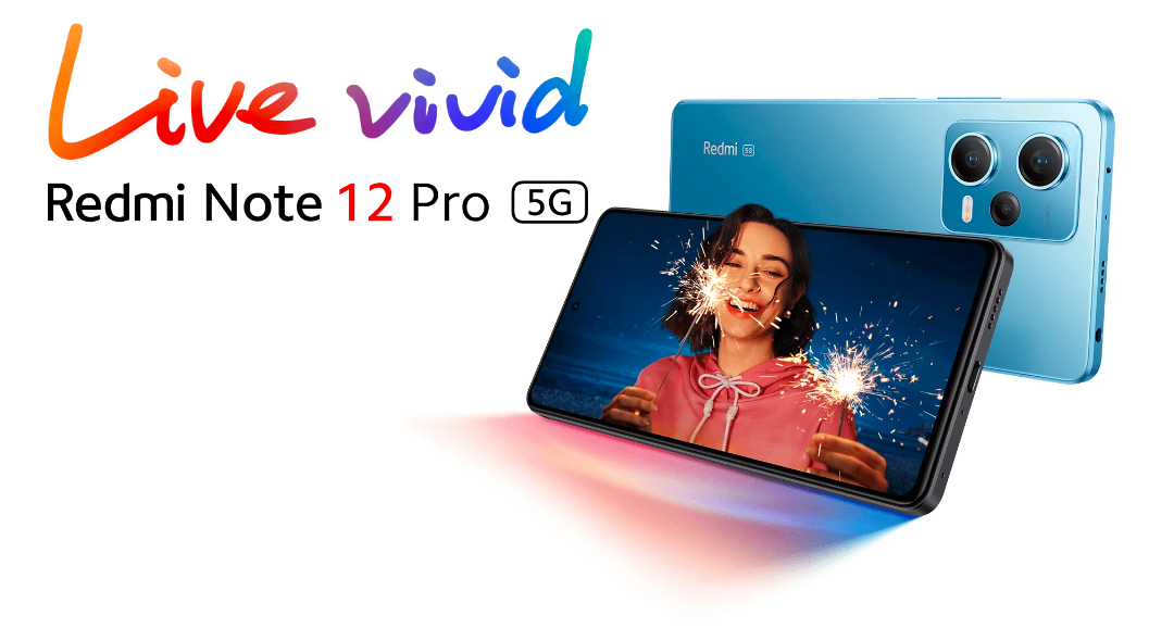Išmanusis telefonas Xiaomi Redmi Note 12 Pro 5G 6GB+128GB, Juodas (Midnight Black) aprašymas - Prekės nuotrauka