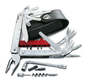 Daugiafunkcis kišeninis peilis Victorinox SwissTool X Plus 3.0338.L aprašymas - Prekės nuotrauka