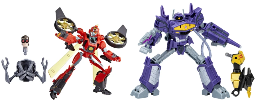 TRANSFORMERS EARTHSPARK figūrėlė DELUXE, 12,5 cm, asortimentas aprašymas - Prekės nuotrauka