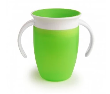 MUNCHKIN mokomasis puodelis, Miracle 360, žalias, 6mėn+, 207 ml, 90103 aprašymas - Prekės nuotrauka