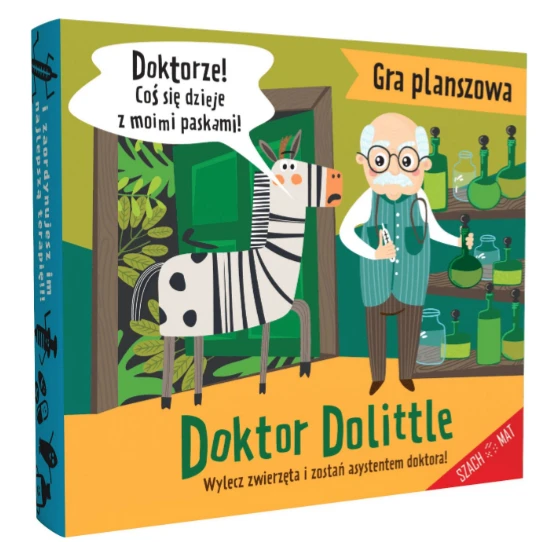 Szach-mat stalo žaidimas Daktaras Dolitlis aprašymas - Prekės nuotrauka
