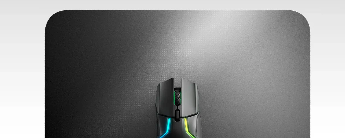 Pelės kilimėlis SteelSeries QcK Hard, Juodos spalvos aprašymas - Prekės nuotrauka