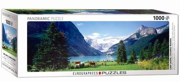Eurographics Dėlionė 1000 vnt. - Luizos ežeras, Kanada aprašymas - Prekės nuotrauka