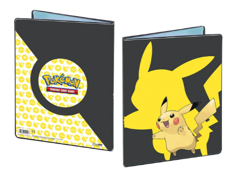 Pokémon Pikachu 9 kišenių kortų albumas, geltonas su juodu, Ultra PRO aprašymas - Prekės nuotrauka