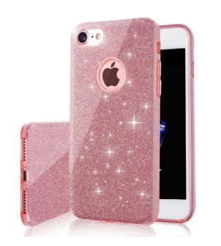 TelForceone Glitter 3in1 dėklas skirtas Apple iPhone 12 Mini 5,4'', rožinis aprašymas - Prekės nuotrauka