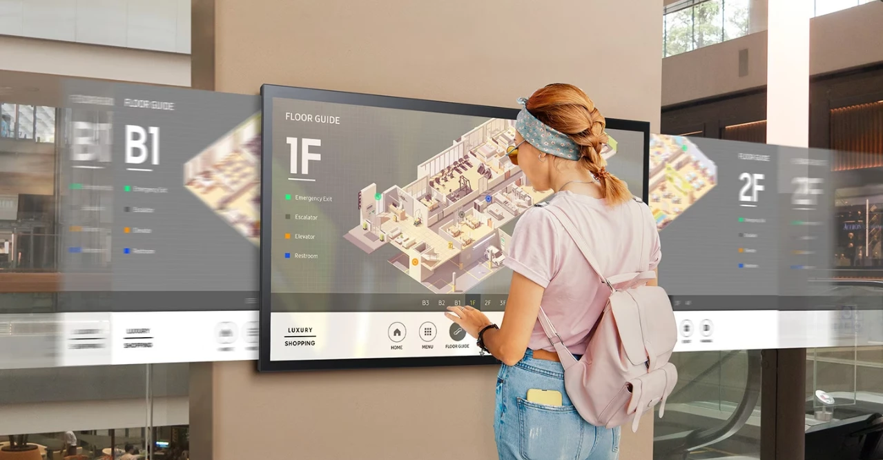 Monitorius Interaktyvus ekranas Samsung 32