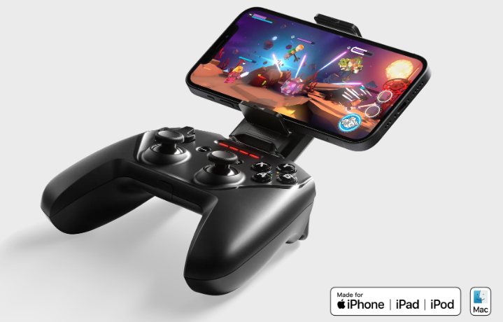 SteelSeries Nimbus+ žaidimų pultas, Juodas aprašymas - Prekės nuotrauka