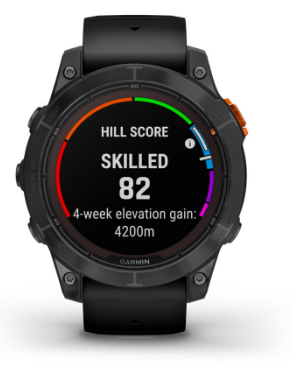 Išmanusis laikrodis Garmin Fenix 7 Pro Solar, Pilkos skalūno spalvos, su juodu dirželiu aprašymas - Prekės nuotrauka