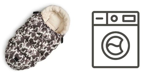 Elodie Details - universalus miegmaišis vaikiškam vežimėliui | Wool Pure Khaki aprašymas - Prekės nuotrauka