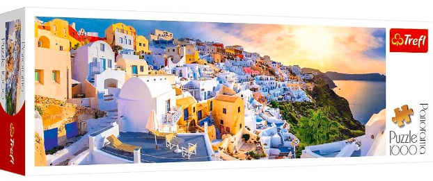 Trefl Dėlionė 1000 vnt. - Santorini, Graikija aprašymas - Prekės nuotrauka
