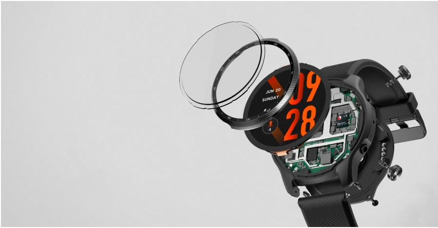 Mobvoi Pro 3 Ultra GPS | Išmanusis laikrodis | NFC | GPS (palydovas) | AMOLED + FSTN | 3,56 cm (1,4 colio) | Veiklos stebėjimas Taip | Bluetooth | Wi-Fi | Šešėlis Juodas aprašymas - Prekės nuotrauka
