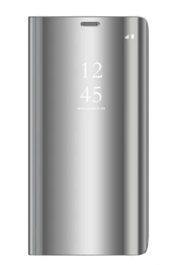 TelForceone Smart Clear View dėklas skirtas Samsung Galaxy A14 5G, sidabrinis aprašymas - Prekės nuotrauka