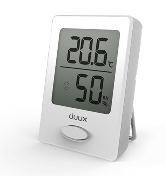 Duux Sense higrometras + termometras, Baltas aprašymas - Prekės nuotrauka
