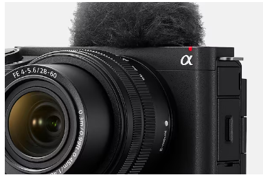Sony ZV-E1 viso kadro vaizdo tinklaraščių kamera, baltos spalvos aprašymas - Prekės nuotrauka