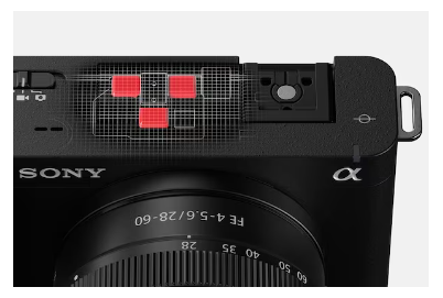Sony ZV-E1 viso kadro vaizdo tinklaraščių kamera, baltos spalvos aprašymas - Prekės nuotrauka