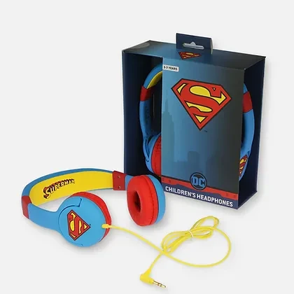 OTL Technologies Superman Man of Steel Kids ausinės vaikams aprašymas - Prekės nuotrauka