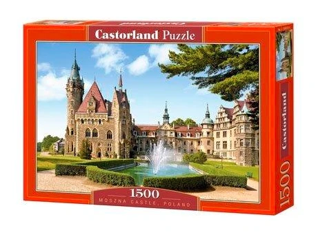 Castorland Dėlionė 1500 vnt. - Mosznos pilis, Lenkija aprašymas - Prekės nuotrauka