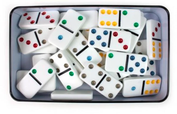 Tactic Stalo žaidimas „Domino Double 6