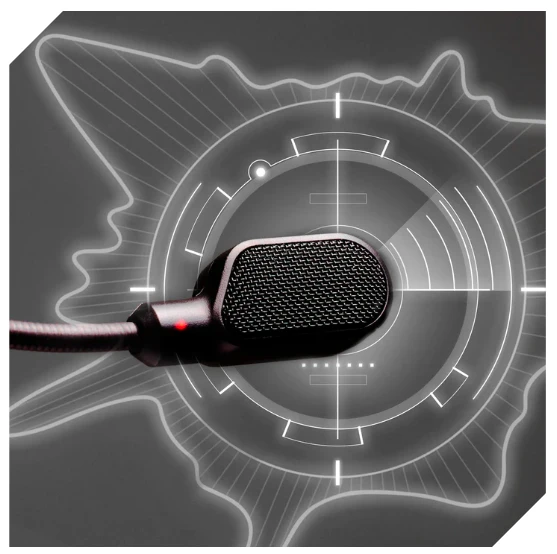 HyperX Cloud III žaidimų ausinės, Juodai raudonos aprašymas - Prekės nuotrauka