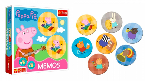Trefl Stalo žaidimas Memo 