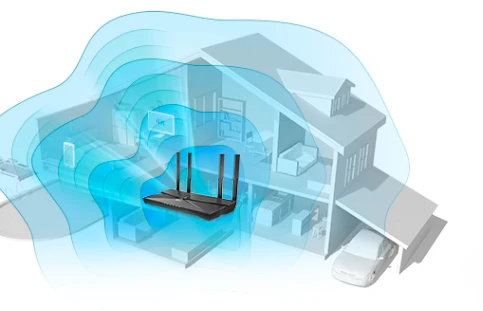 Maršrutizatorius TP-Link Archer AX10 AX1500 Wi-Fi 6 aprašymas - Prekės nuotrauka