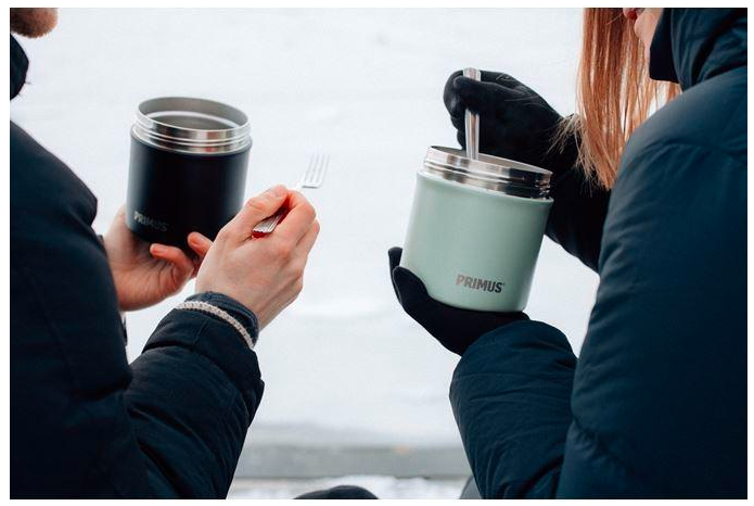 Maistinis termosas Primus Preppen Vacuum jug, mėtų žalios spalvos aprašymas - Prekės nuotrauka