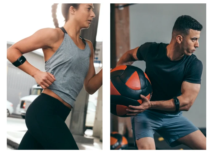 Išmanioji apyrankė Wahoo Fitness Tickr Fit, Juodos spalvos aprašymas - Prekės nuotrauka