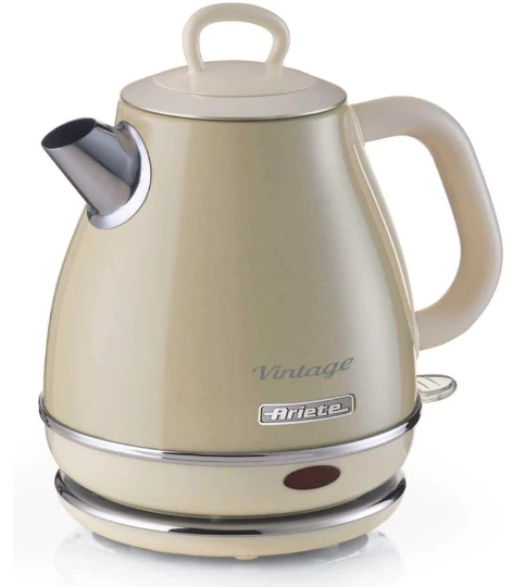 Ariete 2868/03 Elektrinis vintažinis virdulys 1 L, 1630 W, Smėlio spalvos aprašymas - Prekės nuotrauka