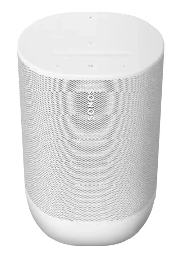 Sonos Move Gen2 nešiojama kolonėlė, Baltos spalvos aprašymas - Prekės nuotrauka