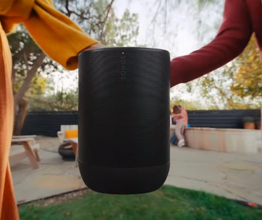Sonos Move Gen2 nešiojama kolonėlė, Baltos spalvos aprašymas - Prekės nuotrauka
