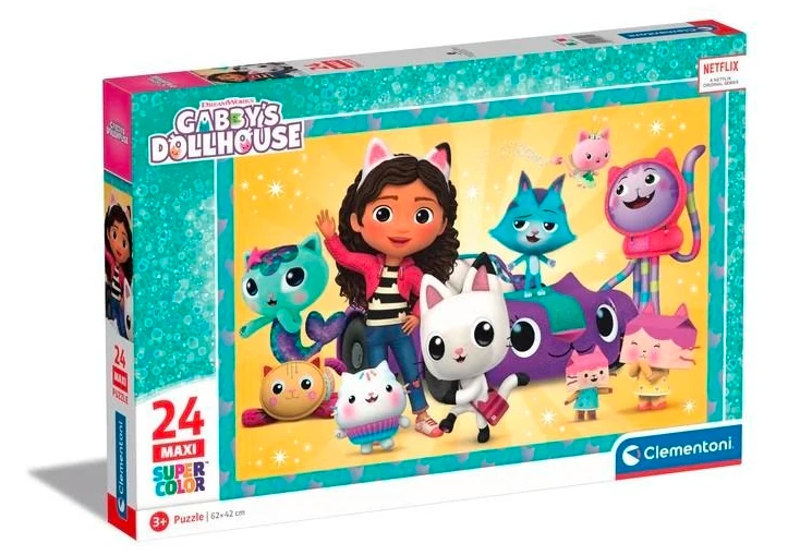 Clementoni Gabby's Dollhouse Dėlionė 24 vnt. - Gabby namai aprašymas - Prekės nuotrauka Clementoni Gabby's Dollhouse Dėlionė 24 vnt. - Gabby namai aprašymas - Prekės nuotrauka