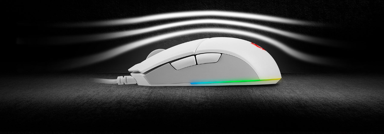 MSI Žaidimų klaviatūra Vigor GK30 Gaming Combo, Baltos spalvos (su pele) aprašymas - Prekės nuotrauka MSI Žaidimų klaviatūra Vigor GK30 Gaming Combo, Baltos spalvos (su pele) aprašymas - Prekės nuotrauka