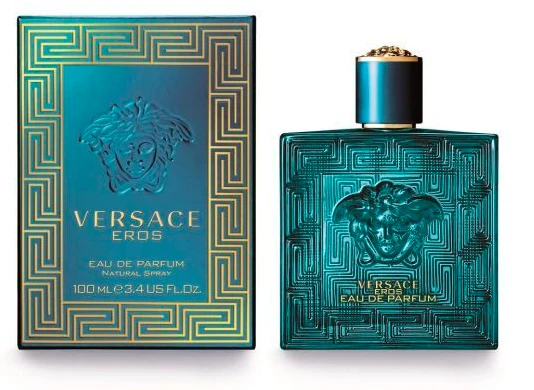 Kvepalai vyrams Versace Eros EDP, 100 ml aprašymas - Prekės nuotrauka