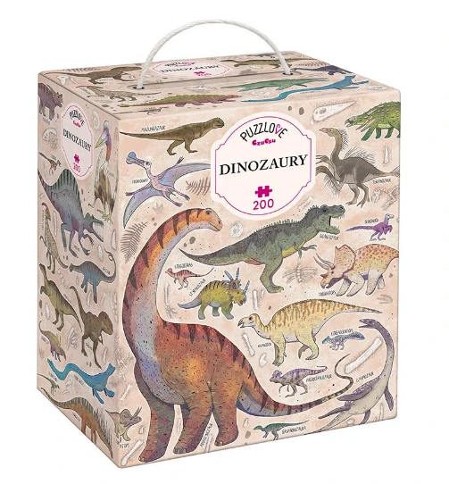 CzuCzu Dėlionė 200 vnt. - Dinozaurai aprašymas - Prekės nuotrauka