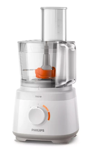 Philips Daily Collection Kompaktiškas virtuvinis kombainas HR7320/00 700 W 19 funkcijų 2 viename diskas Dubenyje aprašymas - Prekės nuotrauka