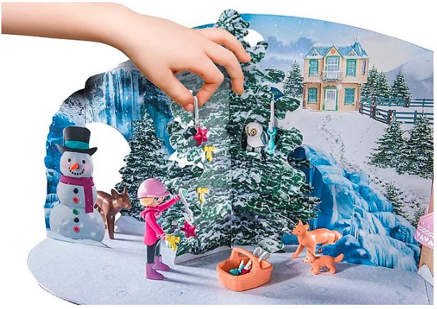 Playmobil Advento kalendorius Arklių pasaulis - Kalėdinis pasivažinėjimas rogėmis, 71345 aprašymas - Prekės nuotrauka