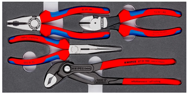 Knipex Replių rinkinys 00 20 01 V15 aprašymas - Prekės nuotrauka