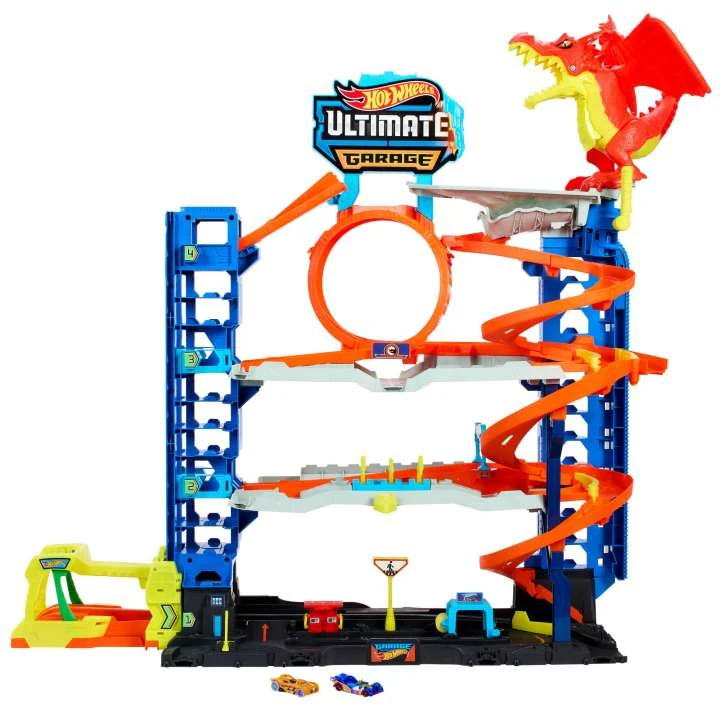 Hot Wheels City žaidimų rinkinys - Didysis garažas aprašymas - Prekės nuotrauka