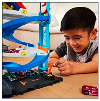 HOT WHEELS Rinkinys „Transformuojamas bokštas“ aprašymas - Prekės nuotrauka