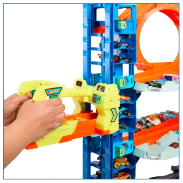 Hot Wheels City žaidimų rinkinys - Didysis garažas aprašymas - Prekės nuotrauka