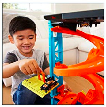 HOT WHEELS Rinkinys „Transformuojamas bokštas“ aprašymas - Prekės nuotrauka