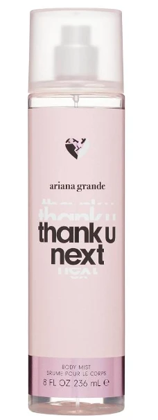 Ariana Grande Thank U Next Kūno dulksna, 236 ml aprašymas - Prekės nuotrauka