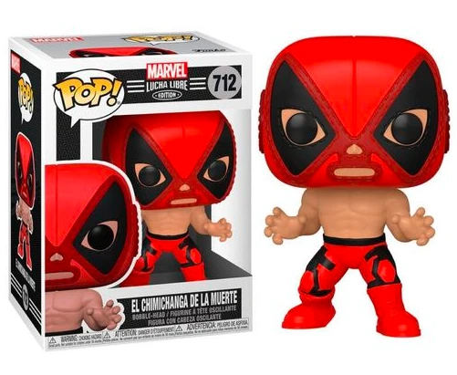 FUNKO POP! Vinilinė figūrėlė: Marvel: Luchadores - Deadpool aprašymas - Prekės nuotrauka