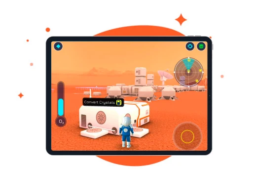 Play Shifu interaktyvus mokomasis gaublys - Orboot Mars aprašymas - Prekės nuotrauka