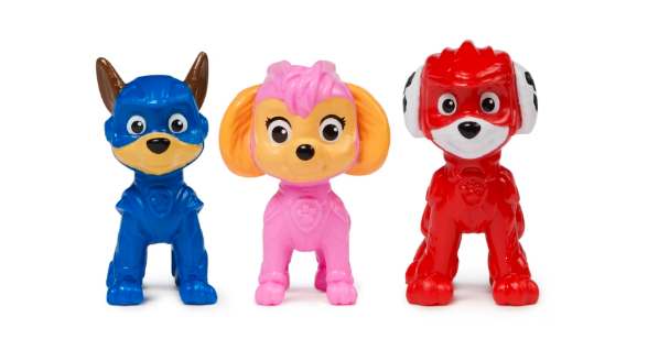 Spin Master Paw Patrol: The Mighty Movie 3 figūrėlių rinkinys - Šuniukų būrys aprašymas - Prekės nuotrauka