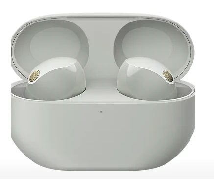 Sony WF-1000XM5 Earbuds Belaidės ausinės, ANC, belaidis įkrovimas, Sidabrinės spalvos aprašymas - Prekės nuotrauka