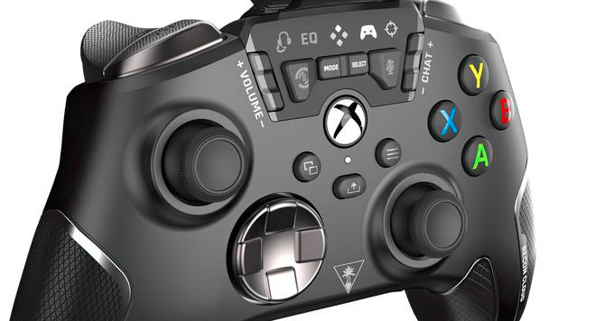 Turtle Beach žaidimų pultas Recon Cloud/ Wired Game Controller with Bluetooth for Xbox Series X|S, Xbox One, Windows, Android Mobile Devices/Juodos spalvos aprašymas - Prekės nuotrauka