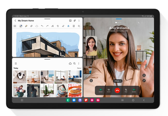 Planšetė Samsung Galaxy Tab A9+ WIFI, 64GB, 11 col., Pilkos spalvos aprašymas - Prekės nuotrauka