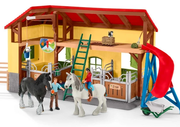 SCHLEICH FARM WORLD Arklidės aprašymas - Prekės nuotrauka