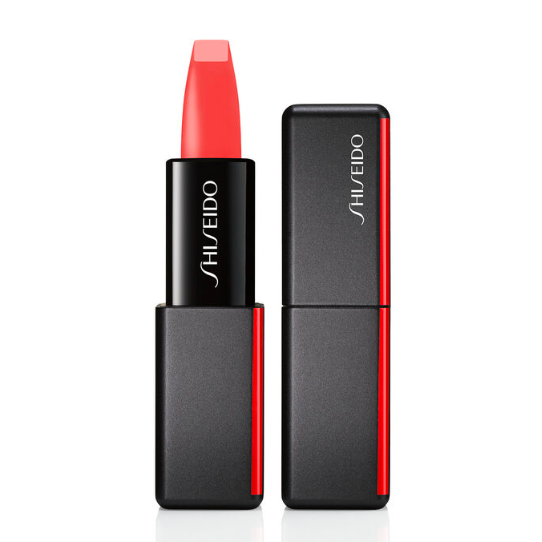 Shiseido ModernMatte Powder matiniai lūpų dažai, 4g, Spalva: 525 Sound Check aprašymas - Prekės nuotrauka